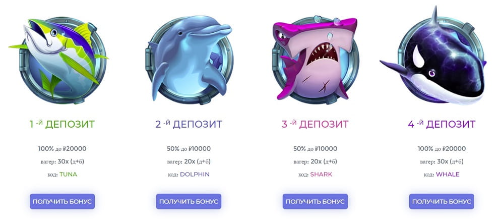 surf casino бонусы